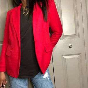 Peter Nygard Jackets \u0026 Coats | Womans Red Blazer Size 8 Petite | Color: Red | Size: 8p | Summernightt's Closet
